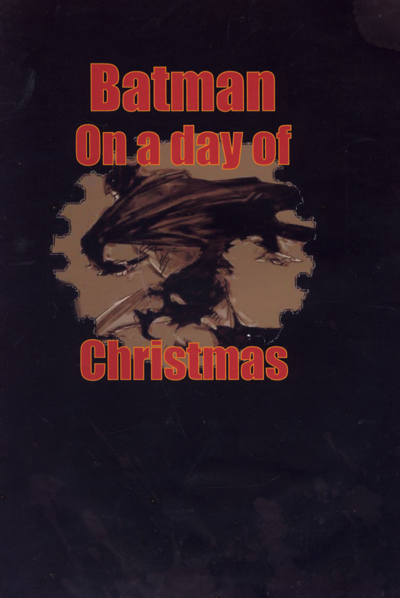 Batman On A Day Of Christmas Front Cover