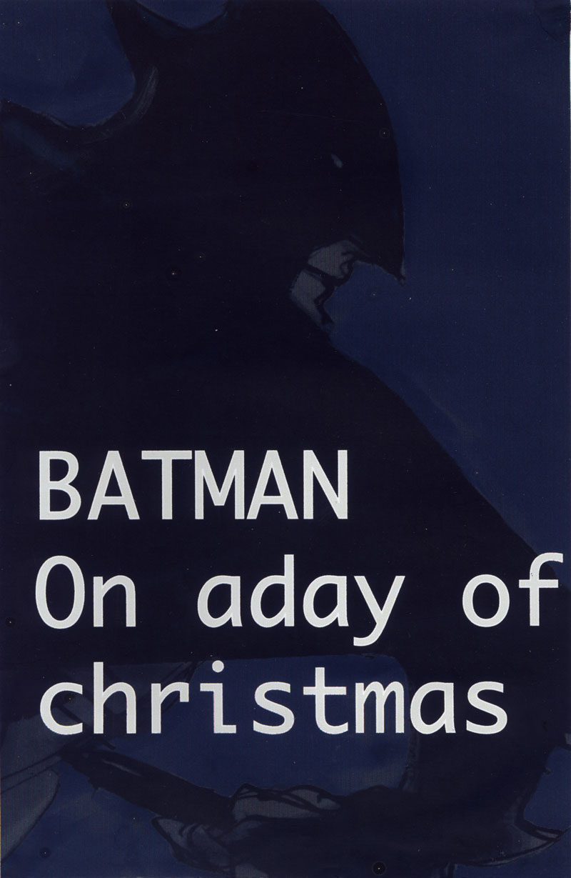 Batman On A Day Of Christmas Page 01