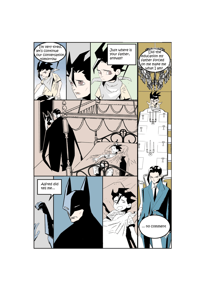 Batman Minority Report In Japan Page 10