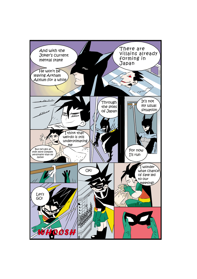Batman Minority Report In Japan Page 11