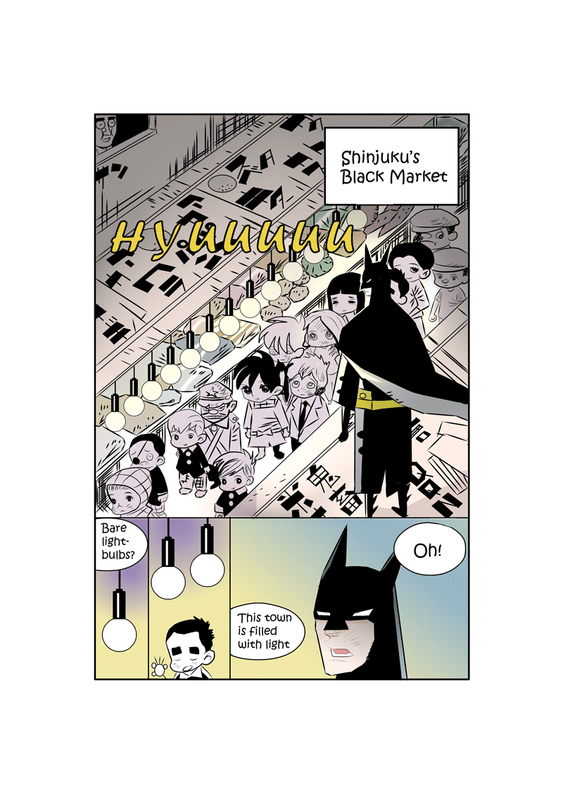 Batman Minority Report In Japan Page 12