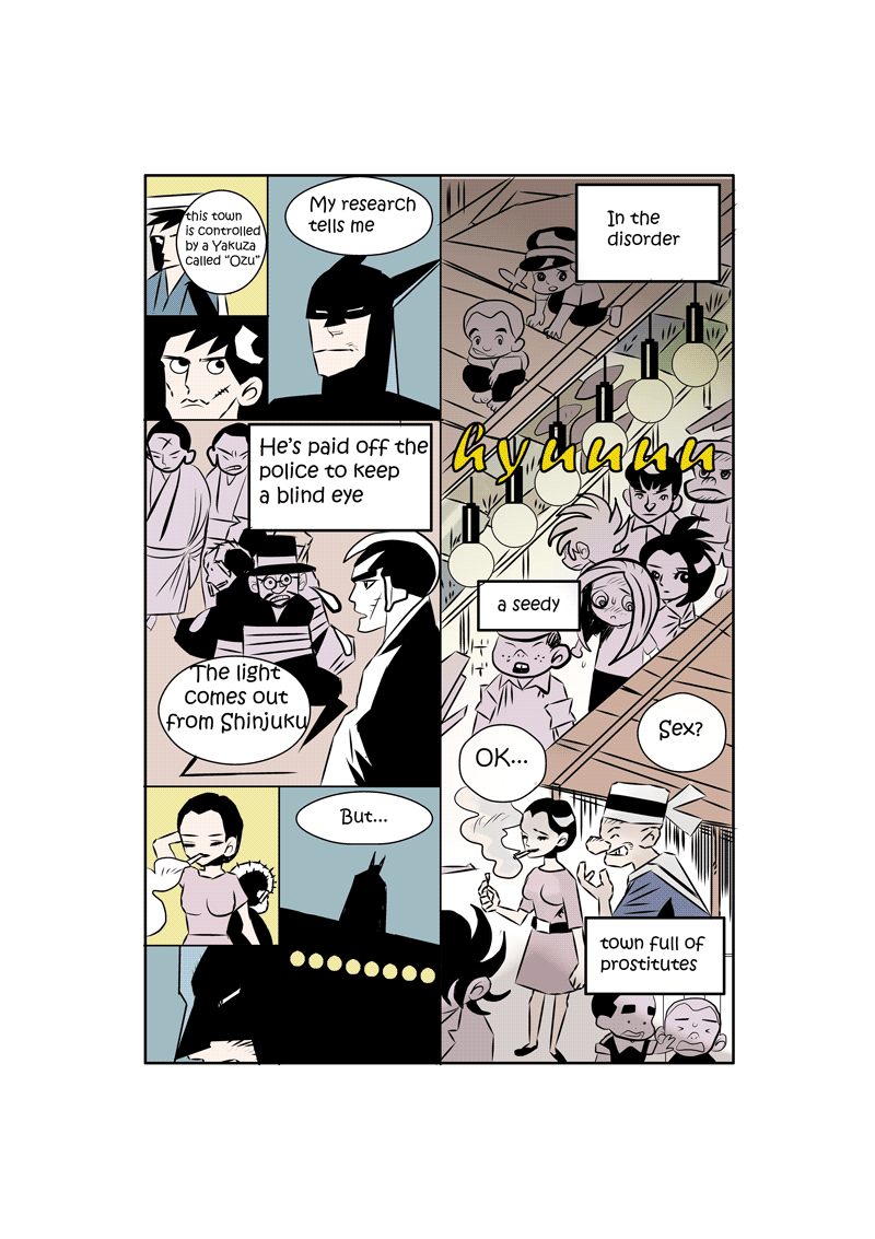 Batman Minority Report In Japan Page 13