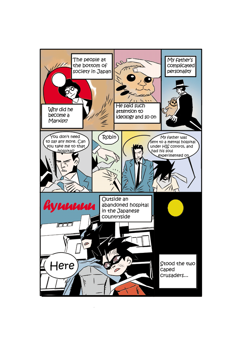 Batman Minority Report In Japan Page 26